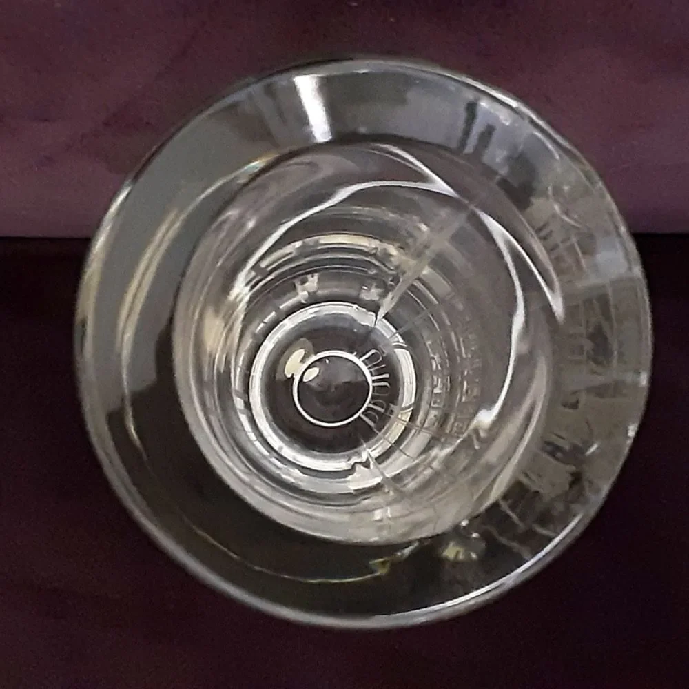 Czech PRAHA Castle | St. Vitus Cathedral Etched Crystal Vase 10